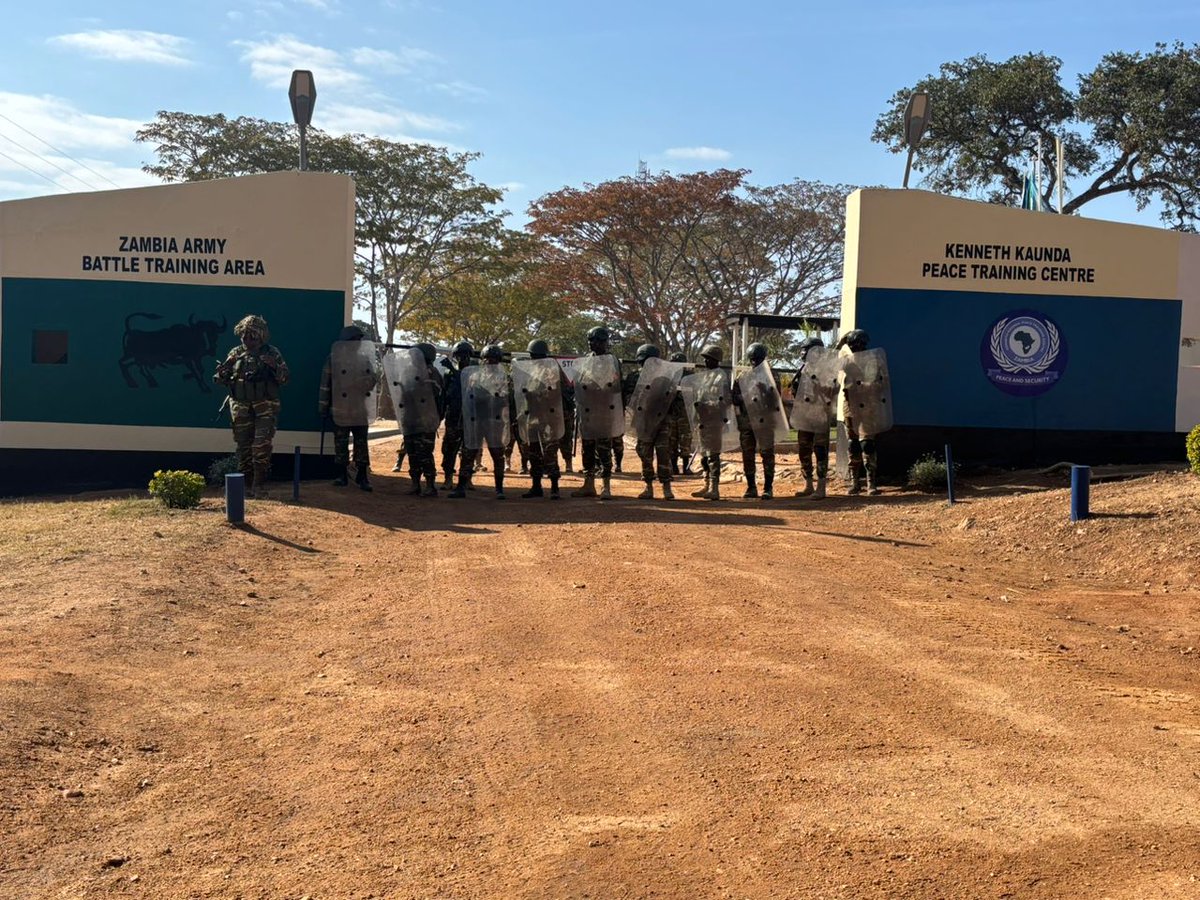 British Peace Support Team (Africa) (@bpst_a) on Twitter photo π¬π§ BPST(A) in #Zambia πΏπ²
A team of 9οΈβ£ π¬π§ STTTs supported by π¬π§ BPST(A) are at the #KennethKaunda Peace Training Centre (KKPTC), #Nanking to support the Zambia Defence Force (ZDF) ZAMBATT XI pre-deployment training.
ZAMBATT XI will be deploying to <a href="/UN_CAR/">MINUSCA</a> in the coming months. π¬π§ BPST(A) in #Zambia πΏπ²
A team of 9οΈβ£ π¬π§ STTTs supported by π¬π§ BPST(A) are at the #KennethKaunda Peace Training Centre (KKPTC), #Nanking to support the Zambia Defence Force (ZDF) ZAMBATT XI pre-deployment training.
ZAMBATT XI will be deploying to <a href="/UN_CAR/">MINUSCA</a> in the coming months.