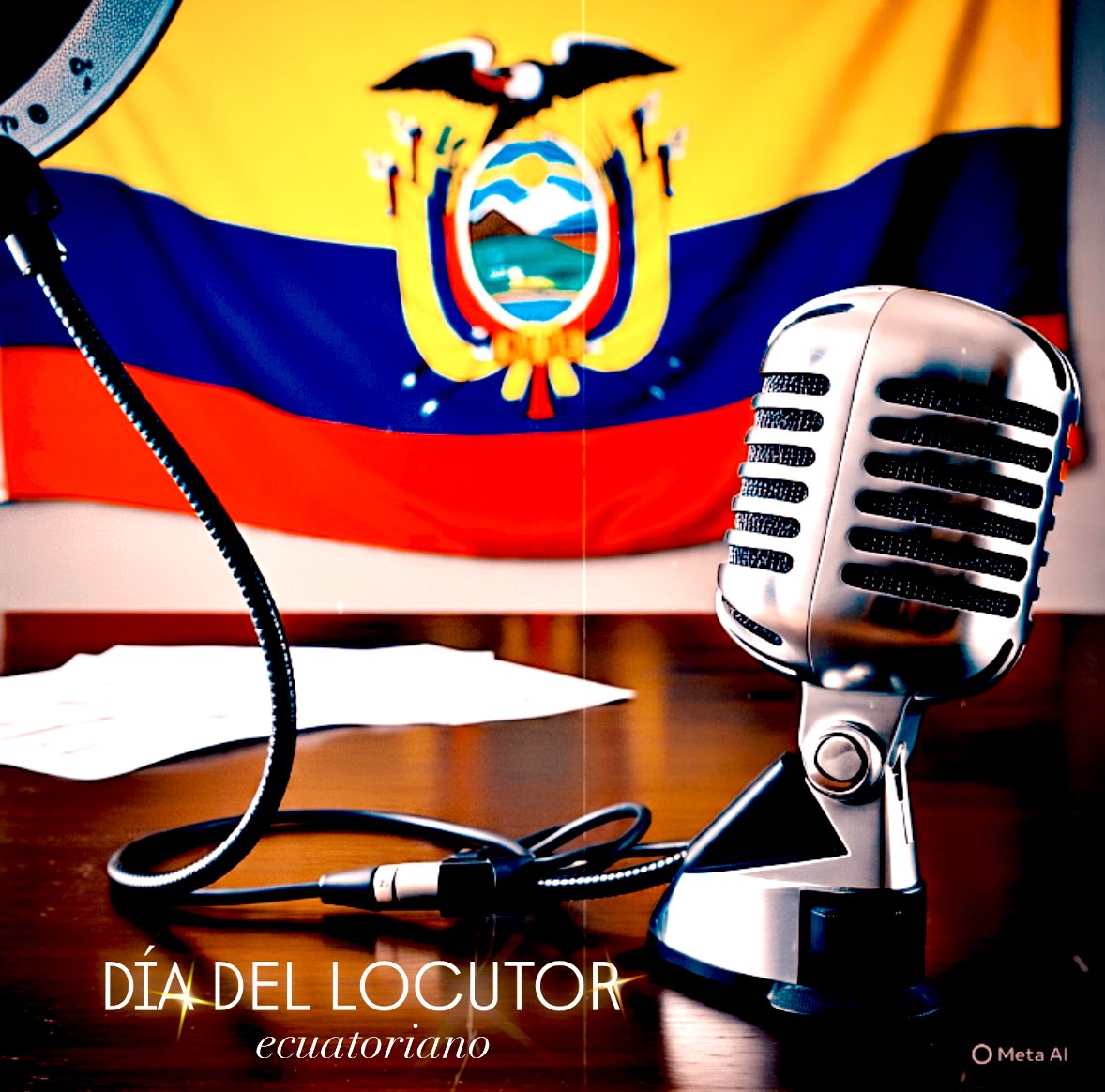 Felicidades amig@s y colegas.
#DiaDelLocutorEC 🇪🇨
Recordamos que un día como hoy, en 1930, Juan Behr animó su primera transmisión en la radio guayaquileña.
Fue un programa musical con algunas menciones comerciales.
En 1992, AER promulgó esta fecha para celebrar a las voces que