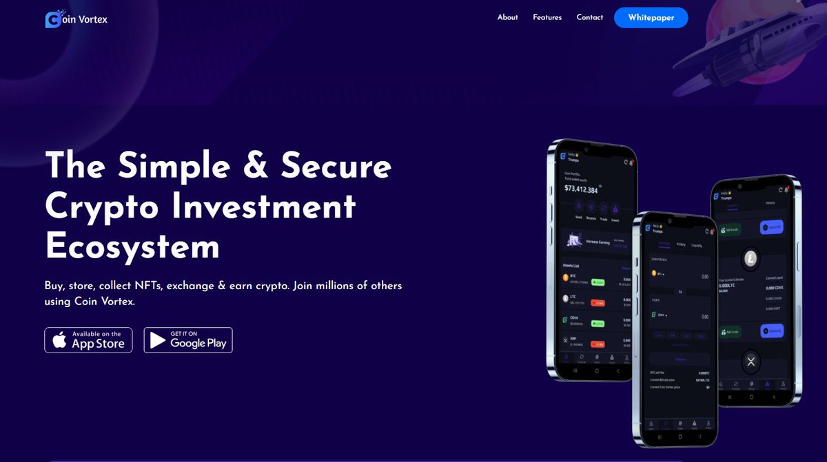 DallasAgaodi's tweet photo. Another day to remind y’all that #CoinVortex mini app is out. And you need to explore this great app. Cause it’s has great features 

TG mini-app: https://t.co/svEzTkXVnW https://t.co/vFIdLptkTj