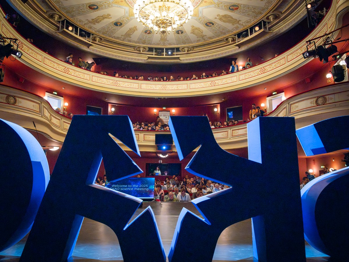 We are in Görlitz, Germany 🇩🇪 for the SKAO science meeting 2025, co-organised with our German partners <a href="/vdr_verein/">vdr_verein</a>, DZA and <a href="/maxplanckpress/">Max Planck Society</a>! More than 600 researchers from 26 countries are gathering in person and online to discuss early #SKAscience with our telescopes. 🤩