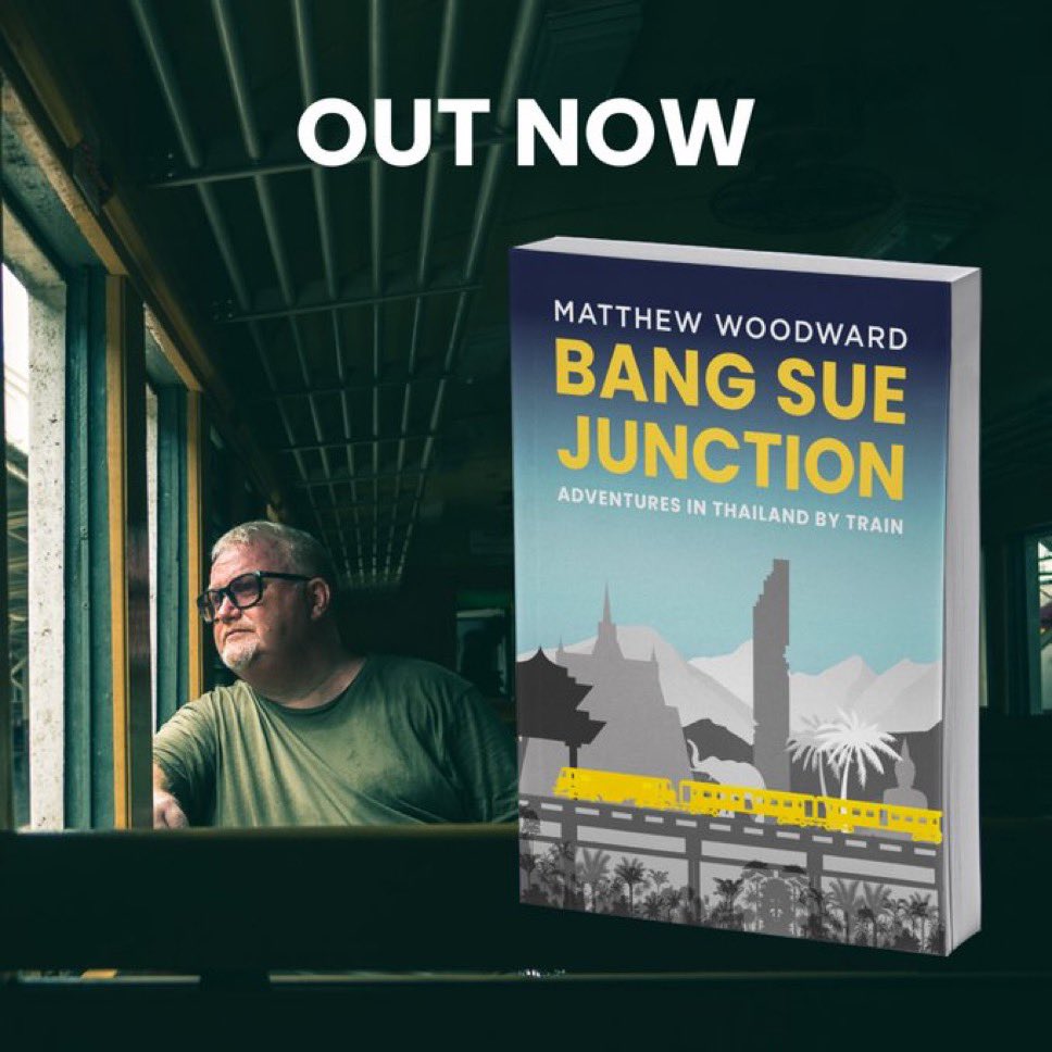 OnTheRails's tweet photo. Someone in touch letting me know they found #BangSueJunction to be a great ‘guide book’ in #Thailand. I wound recommend @ThaiTrainGuide as a much better online guide. My book has a few moments that you might laugh at that I would not recommend you try..! https://t.co/HbiAN11YYE https://t.co/3919wOVwgW