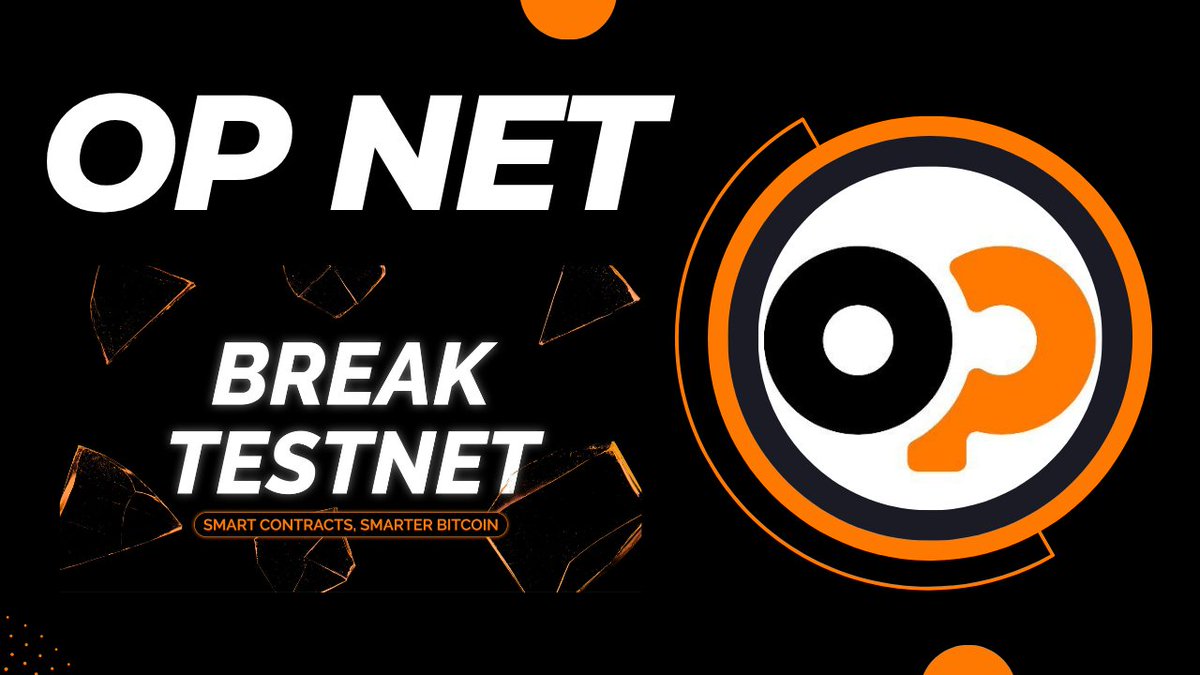 made a video live after few weeks. Today I talked about the OP NET <a href="/opnetbtc/">OP_NET</a> Testnet, which recently went live

BTC ecosystem is currently flying under the radar IMO

👉 youtube.com/watch?v=P3Z_--…

You can grind points on OP Net by completing the Social tasks and Grinding on the