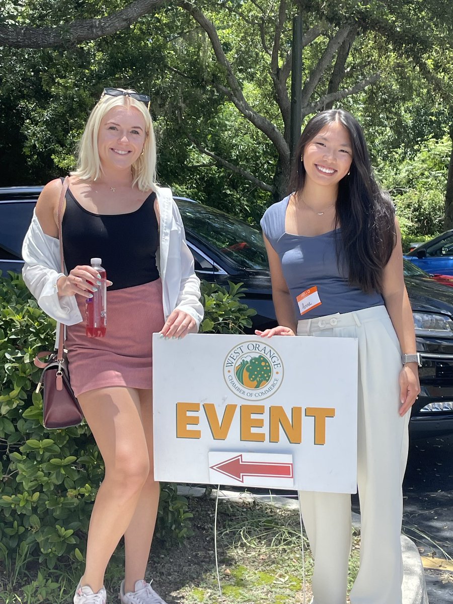 First Orlando event in the books! 🤝 We had a great time at the recent <a href="/WOChamber/">The West Orange Chamber of Commerce</a>’s Lead and Feed event, connecting with fellow professionals and learning more about local businesses in the community. Until next time! 💡