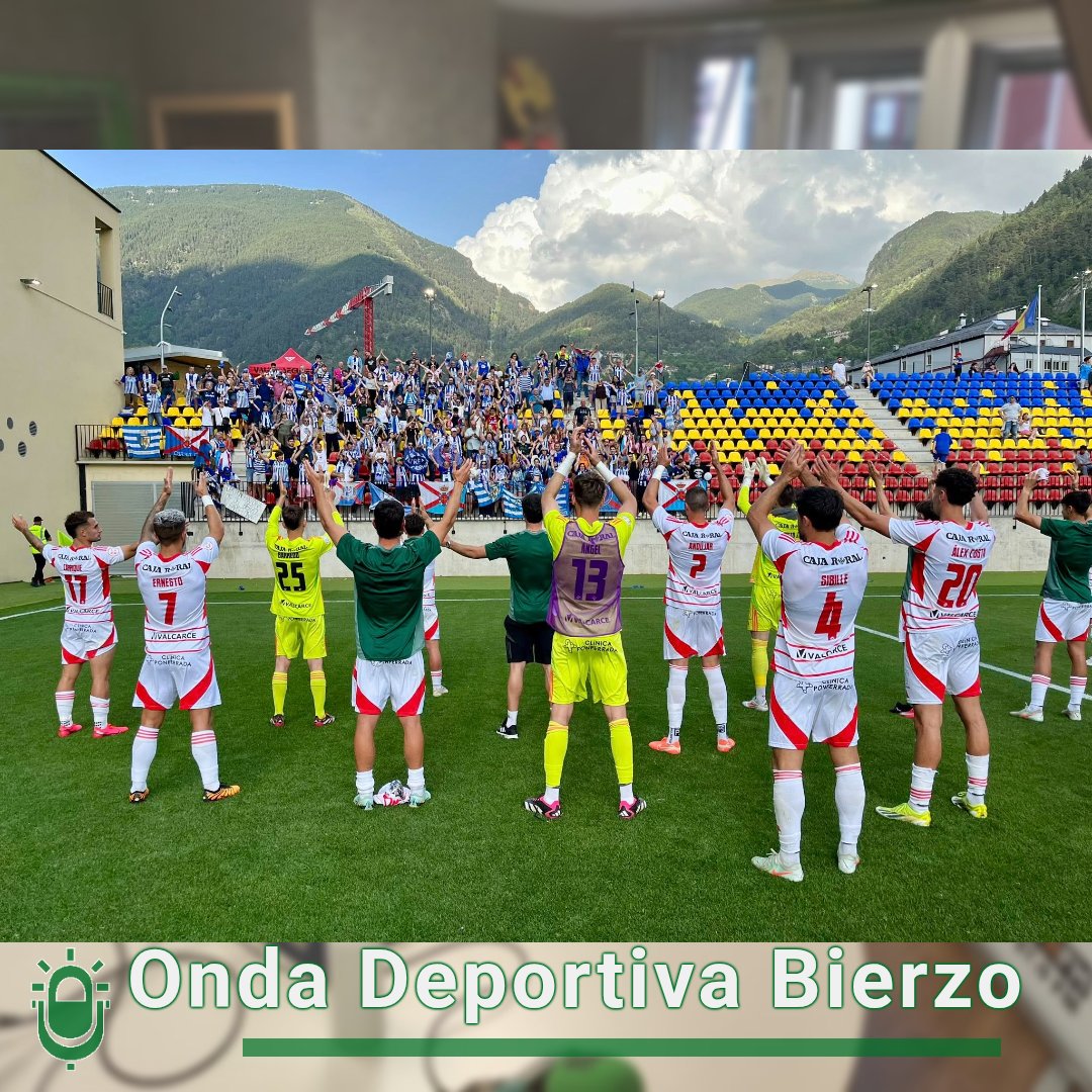 ondabierzo's tweet photo. Escucha de nuevo Onda Deportiva Bierzo, correspondiente al lunes 16 de junio de 2025 #Bierzo #Valdeorras #Laciana #Cabrera #Ponferradina 🤍💙 #ultimopartido ⚽️ #playoff ⚔️ #vuelta #efectoToralin 💪 #PonFe https://t.co/kOVguazVYO
📷SD Ponferradina https://t.co/9Nftv9h9qH
