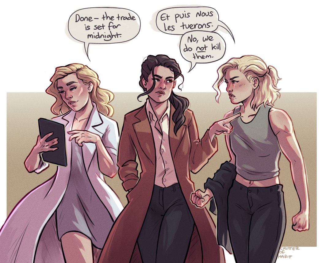 Now I need a Mission Impossible spin off with just the ladies 😌