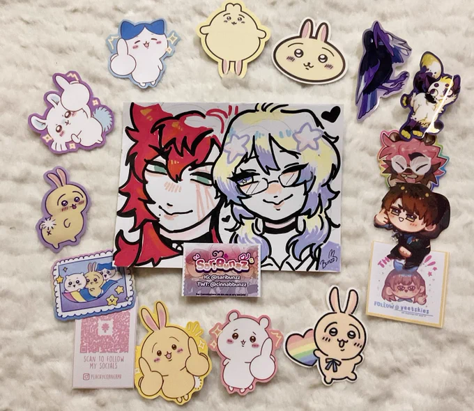 komiket pride &amp; onlive haul+gifts and trades! thank u i'll eat everyone's merch CREDITS BELOW GIVE THEM LOVE OR ELSE 