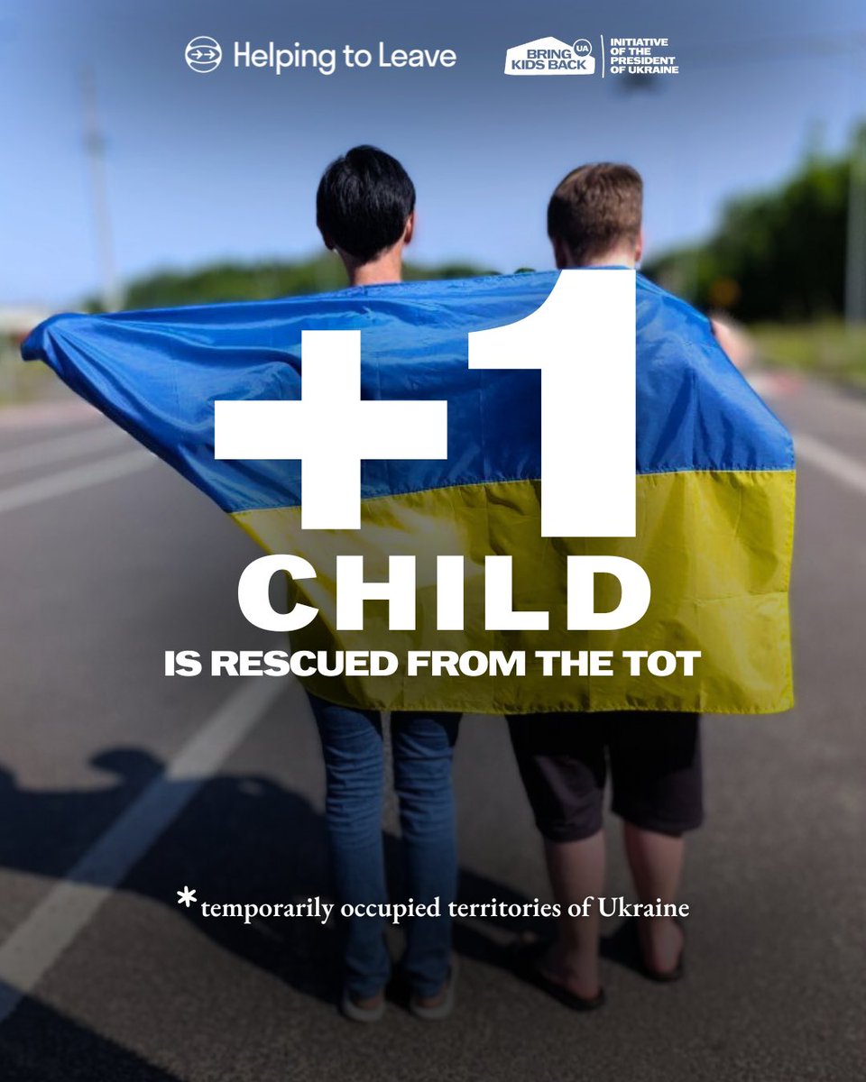 Bring Kids Back UA (@bringkidsbackua) on Twitter photo We’re sharing good news today — a 15-year-old boy and his mother have been successfully rescued from a temporarily occupied territory as part of the President’s Bring Kids Back UA initiative, thanks to the dedicated efforts of our partners <a href="/helpingtoleave/">Helping to Leave</a>.
The boy had continued We’re sharing good news today — a 15-year-old boy and his mother have been successfully rescued from a temporarily occupied territory as part of the President’s Bring Kids Back UA initiative, thanks to the dedicated efforts of our partners <a href="/helpingtoleave/">Helping to Leave</a>.
The boy had continued