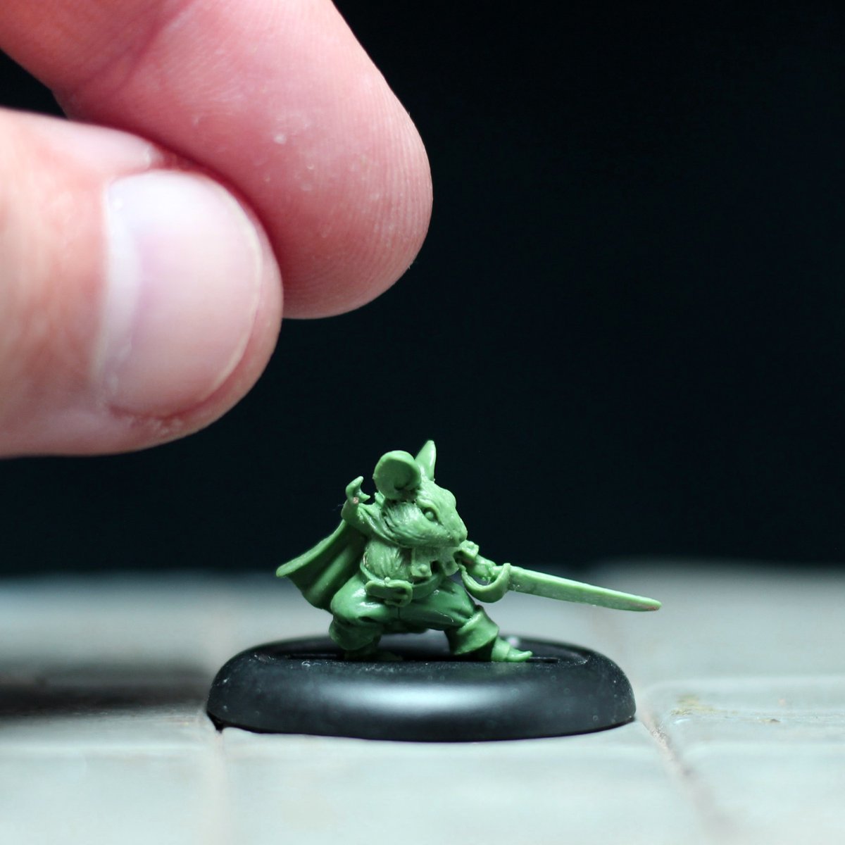 12mm to the top of the ears