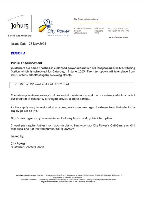 @CityPowerJhb tweet media