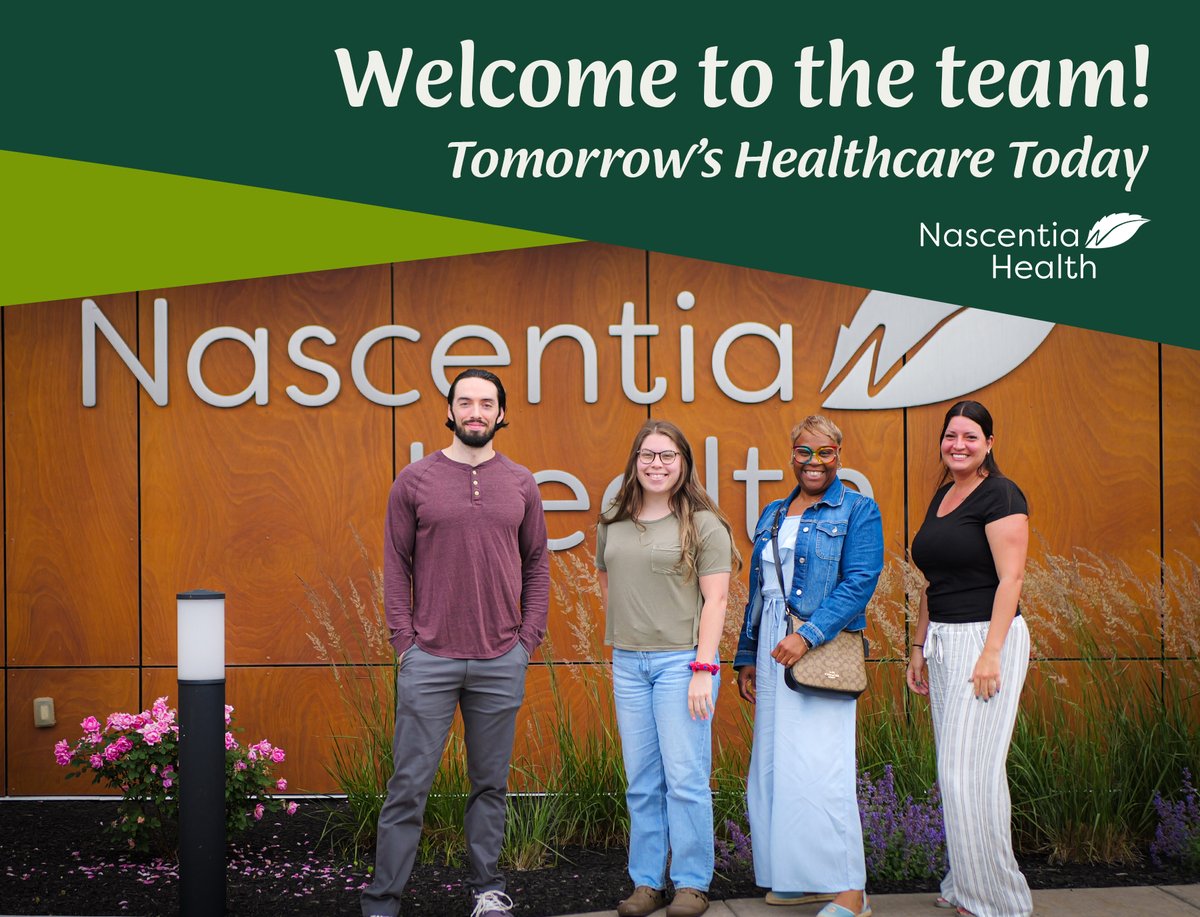 It's new employee orientation day again at Nascentia Health! We are excited to welcome our new employees to our growing family. We hope you have a great first day with us!