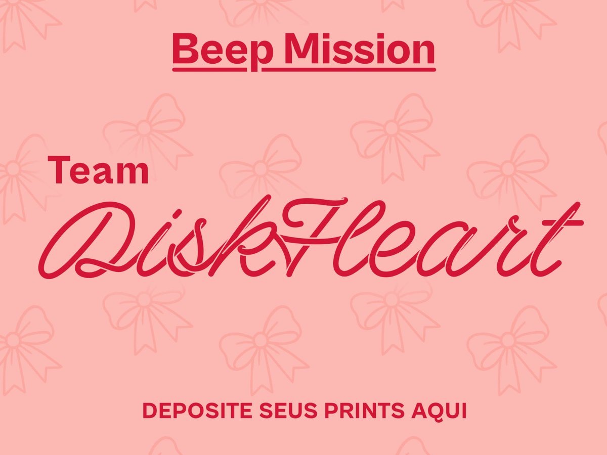 beepmission's tweet photo. DEPÓSITO DE PRINTS ✧ TIME DISKHEART 
 
✧ DIA SETE ✧

✧ Depositem aqui suas provas de streaming. Todas as informações necessárias estão na thread!
✧ Vocês têm até as 22:00 para enviar.
⚠️ APPS OBRIGATÓRIOS: YOUTUBE E SPOTIFY (https://t.co/XGVOUjMvOV). https://t.co/cncoZsMzD4