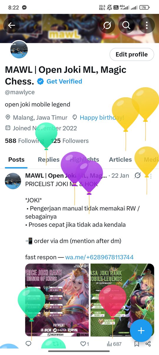 mawlyce's tweet image. gaada yang ngasih kado ap