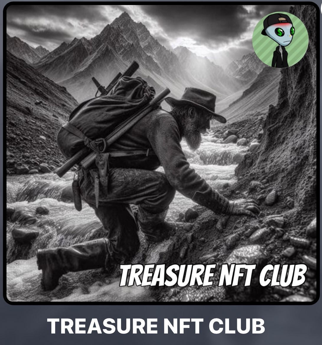 YouTube_djpitr's tweet image. Saddle up for my 365 Gold Prospector NFTs—gritty, one-of-a-kind treasure club card ! Grab yours quick, ‘cause these treasures won’t last!
Sales fuel our club treasury wallet, stacked with solid assets like staked USDC ,RAINCOIN, other stable cash flow digital assets.
Treasury…