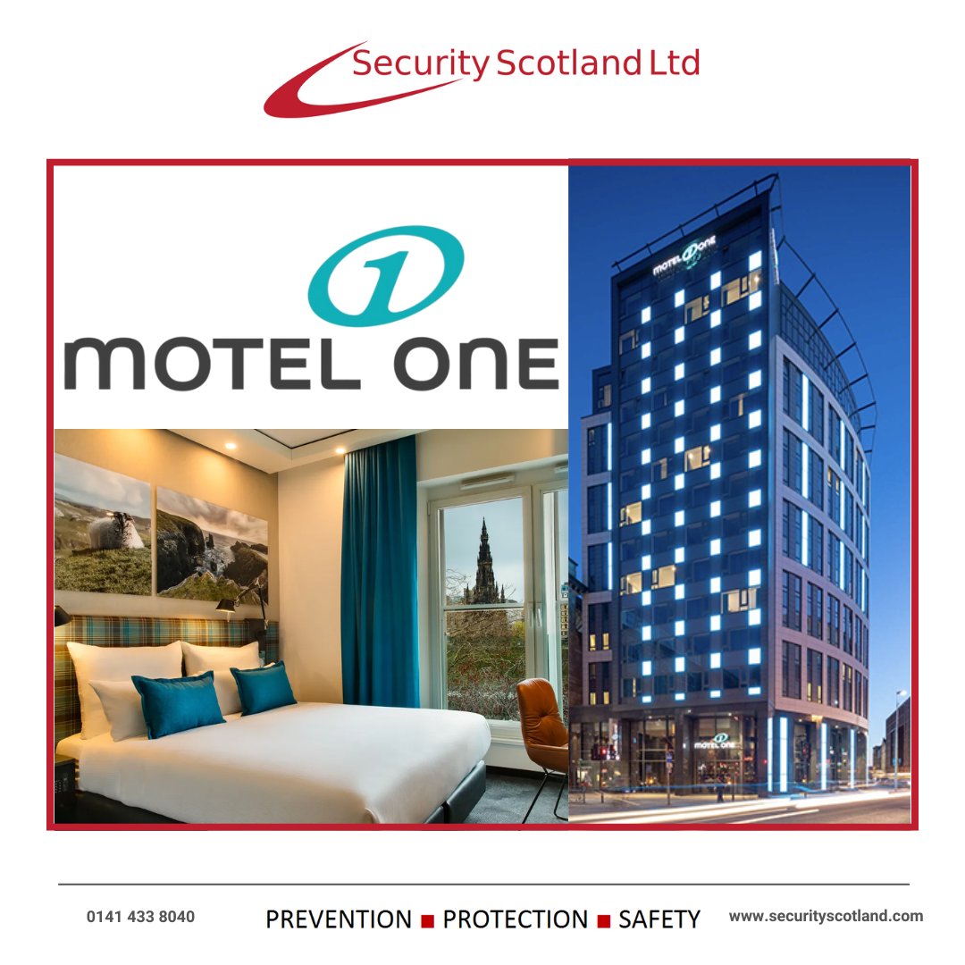 SecuritySCOT's tweet image. We’re proud to announce that we’ve extended our hotel portfolio by partnering with Motel One – a stunning 12 storey hotel built in 2018.
We’re thrilled to grow together with Motel One and continue delivering excellence in guest experience and safety. 💙
#SecurityScotland