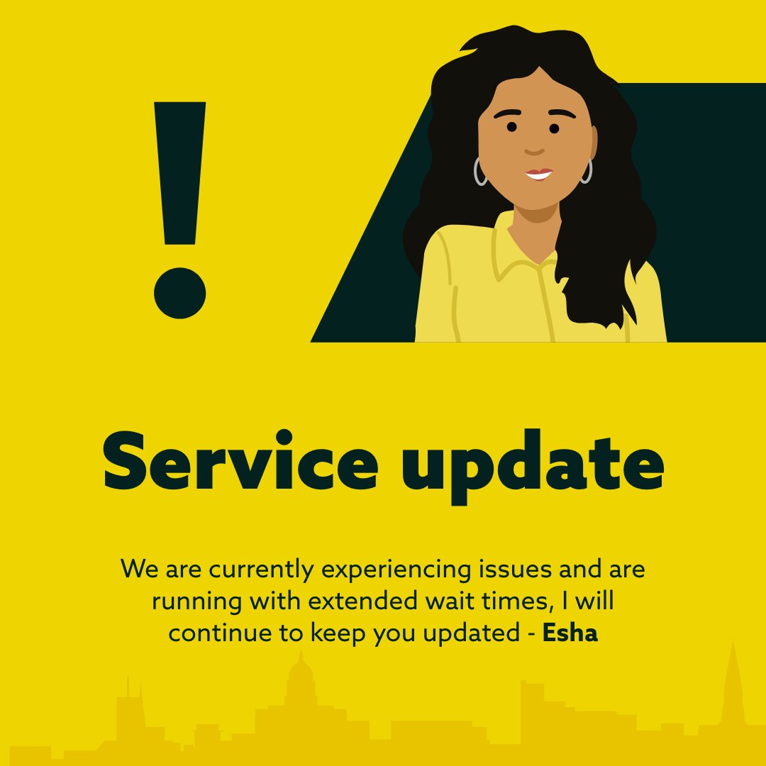 Good afternoon, Esha and Ben here with your afternoon updates.

ℹ️ We have extended wait times this afternoon heading into our peak service due to a higher-than-usual number of trams needing to be repaired.

Apologies for any delays to your journey.