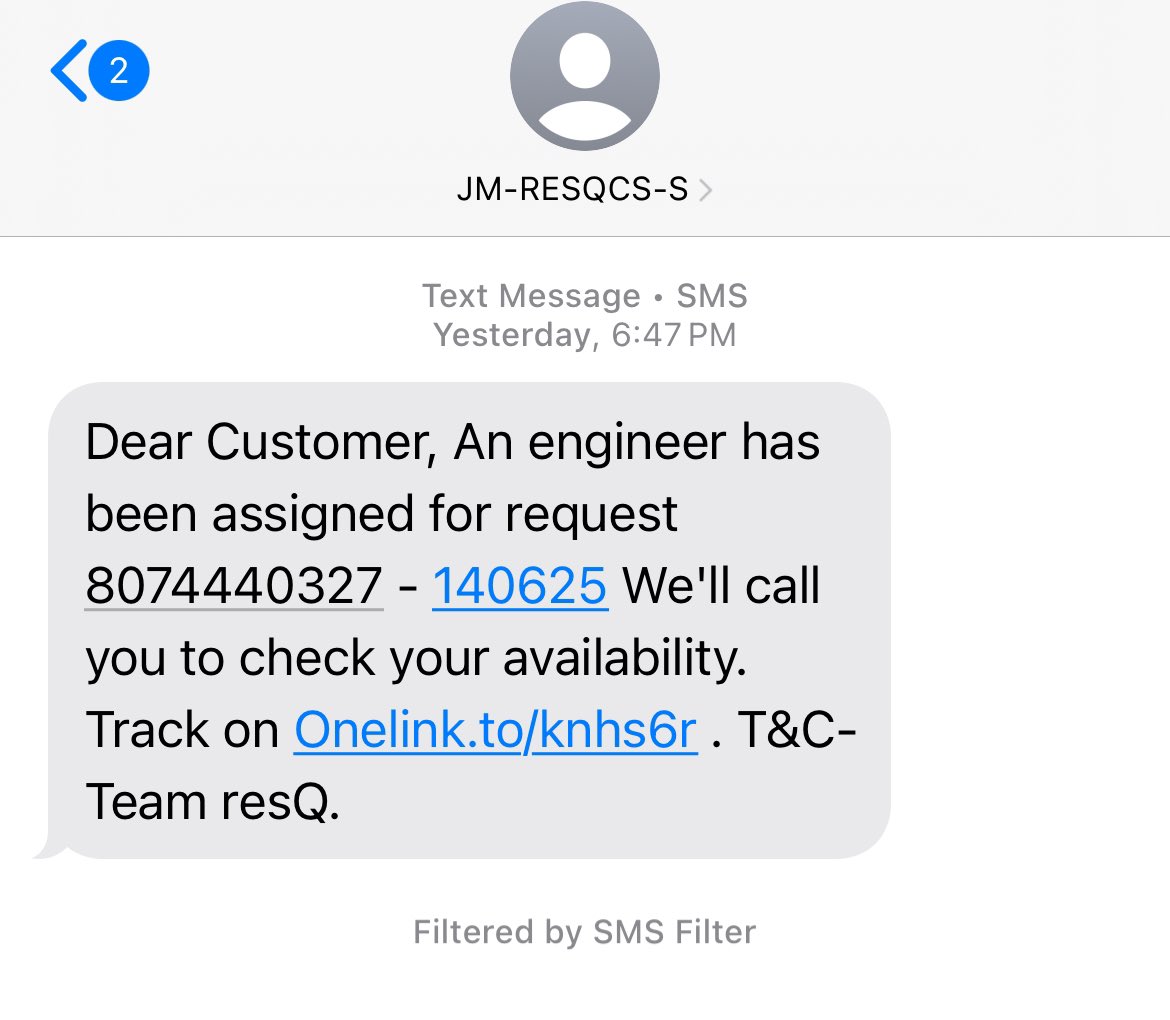 vinit005's tweet photo. @RelianceDigital @RelianceDigital - I received attached message yesterday regarding engineer assigned, but still no one contacted me. Can you please assure that this request will not be canceled??? https://t.co/XqYp87QTLi