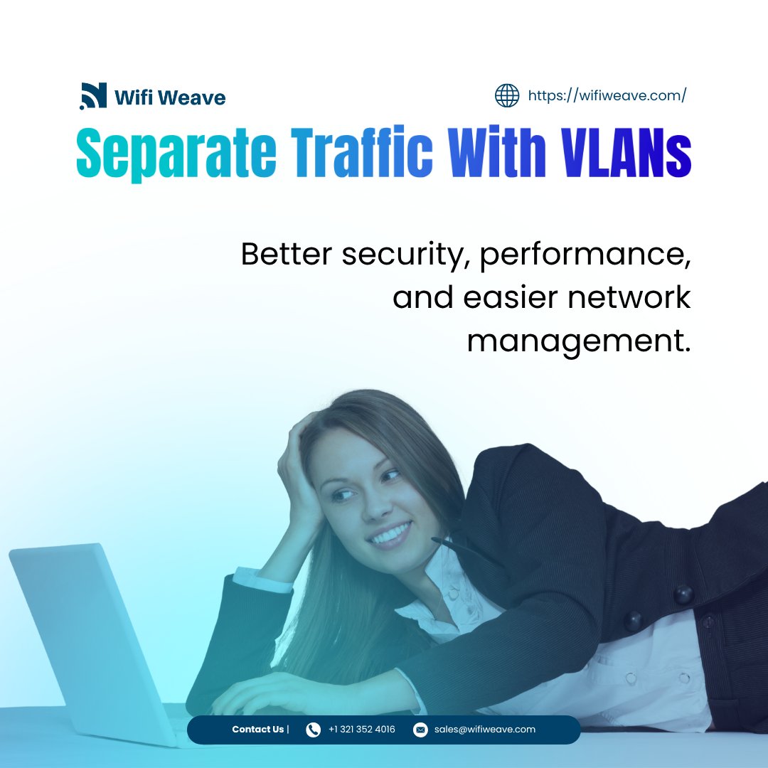 topwifiexpert's tweet image. 📌 WiFi Tip #3: Use VLANs to separate traffic!

Isolate guests, employees &amp;amp; IoT devices for better security, performance &amp;amp; easier management. 🔐

#WiFiWeave #VLANs #NetworkTips #CyberSecurity #ITInfrastructure