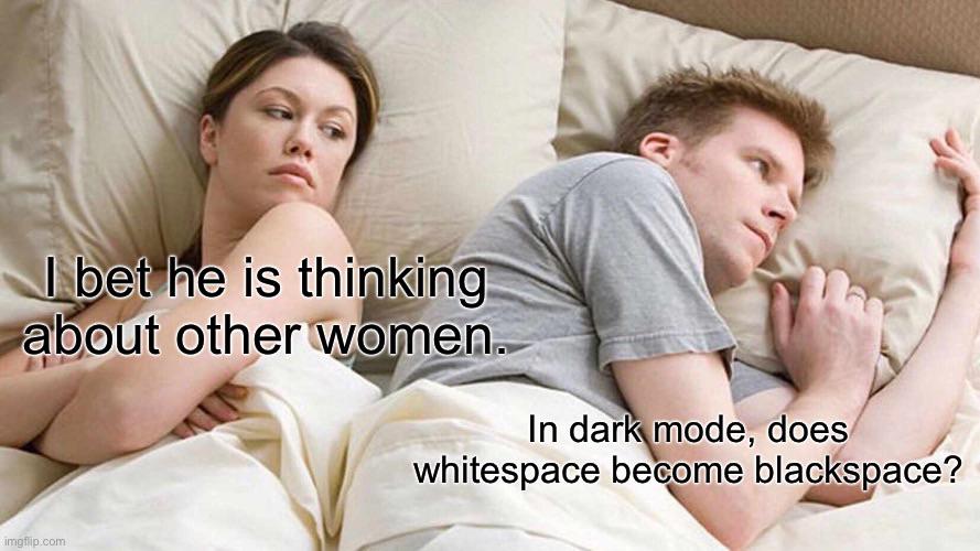 does it? 😂