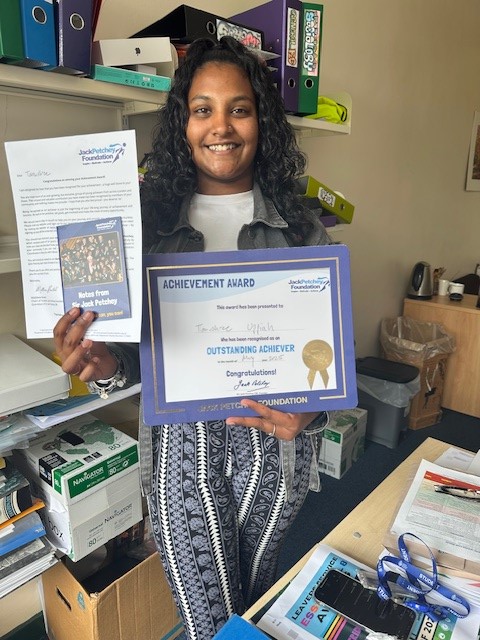 St. Francis Xavier Sixth Form College (@sfx6thform) on Twitter photo ๐ Congrats to our Jack Petchey Award winners!
๐ Jamila, Salma, Tanu, Nicandro, Katie, Oluwaseun & Isabella have been named Outstanding Achievers for their commitment & enthusiasm.
At SFX, we reward hard workโthe same attitude that leads to success at uni or work! ๐ผ๐ ๐ Congrats to our Jack Petchey Award winners!
๐ Jamila, Salma, Tanu, Nicandro, Katie, Oluwaseun & Isabella have been named Outstanding Achievers for their commitment & enthusiasm.
At SFX, we reward hard workโthe same attitude that leads to success at uni or work! ๐ผ๐