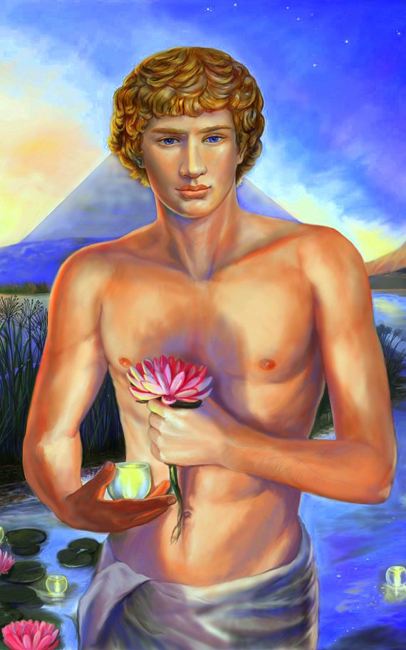 antinousgaygod's tweet photo. 🪷 16 June is the Egyptian "Night of the Teardrop" festival when #Isis weeps for slain #Osiris. Intersex Nile inundation deity #HAPI collects a tear, spawning the July flood. #Hadrian wept for #Antinous, who interceded with #Hapy for a miracle flood: https://t.co/pSOMWWrk5K 🪷 https://t.co/CUGzzlLSPE