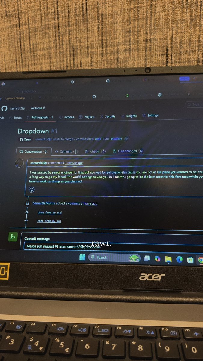 For some weird reason I like to keep a private copy on my remote repo of everything I work on.