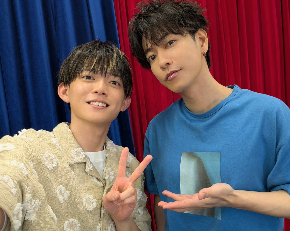佐藤健 さんと久々にツーショット！📸 プライベートで会うときはあんま
