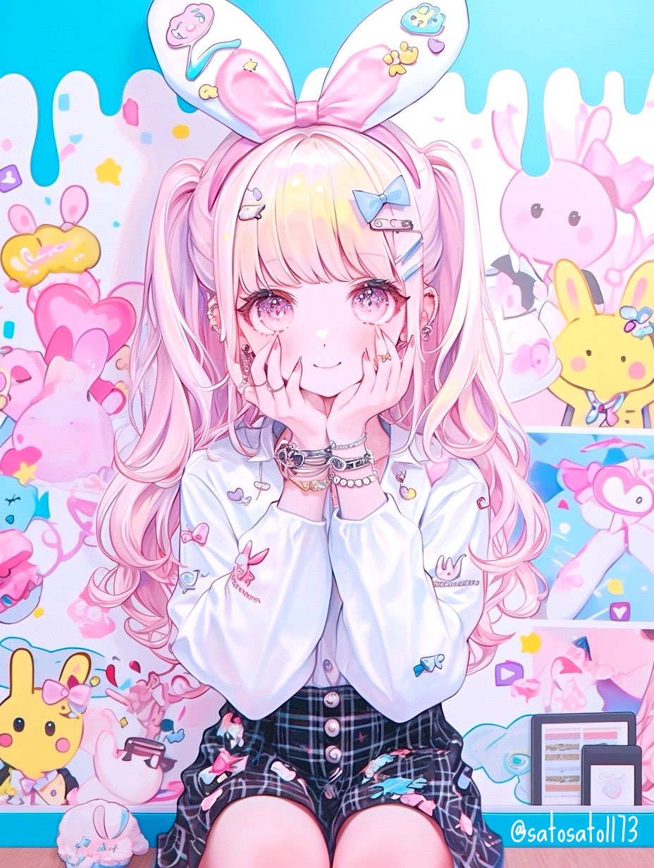 完璧すぎて可愛げがない さとーぅ🍭Sato🐰🍰🦄 on X 絵画