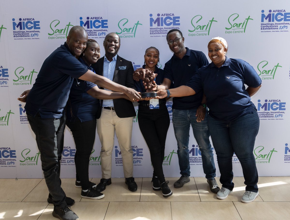 PrideinnHotels's tweet photo. Proud to share that PrideInn Hotels was awarded Best Stand at #AfricaMICEExpo2025, held at @SaritThe & organized by AFAMCO. Huge thanks to our guests, team & marketing depts for the outstanding execution! #FeelThePrideInnTouch #MICEKenya #BestStand #ExcellenceInExecution https://t.co/7N6Ge1rzYu