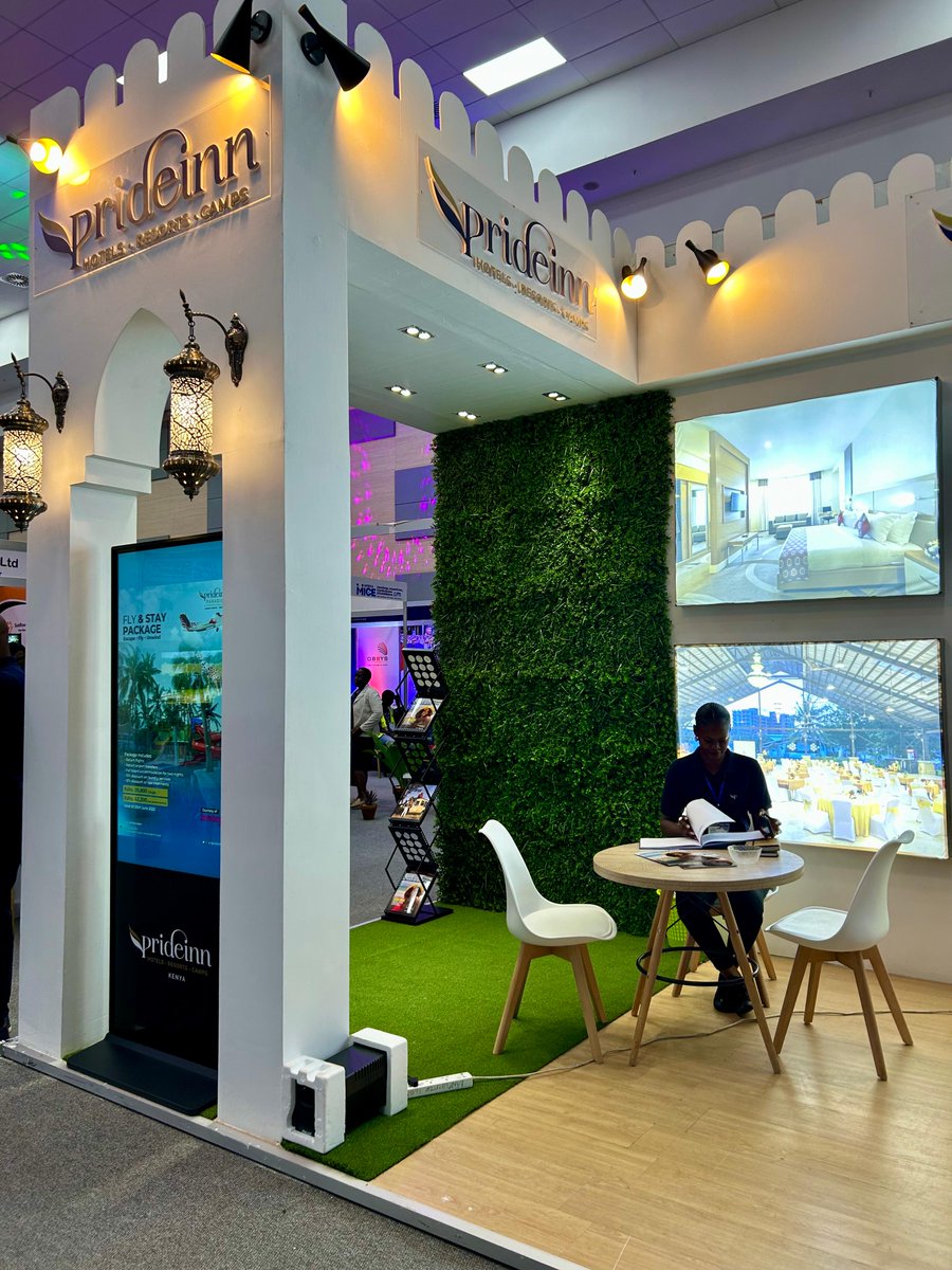 PrideinnHotels's tweet photo. Proud to share that PrideInn Hotels was awarded Best Stand at #AfricaMICEExpo2025, held at @SaritThe & organized by AFAMCO. Huge thanks to our guests, team & marketing depts for the outstanding execution! #FeelThePrideInnTouch #MICEKenya #BestStand #ExcellenceInExecution https://t.co/7N6Ge1rzYu