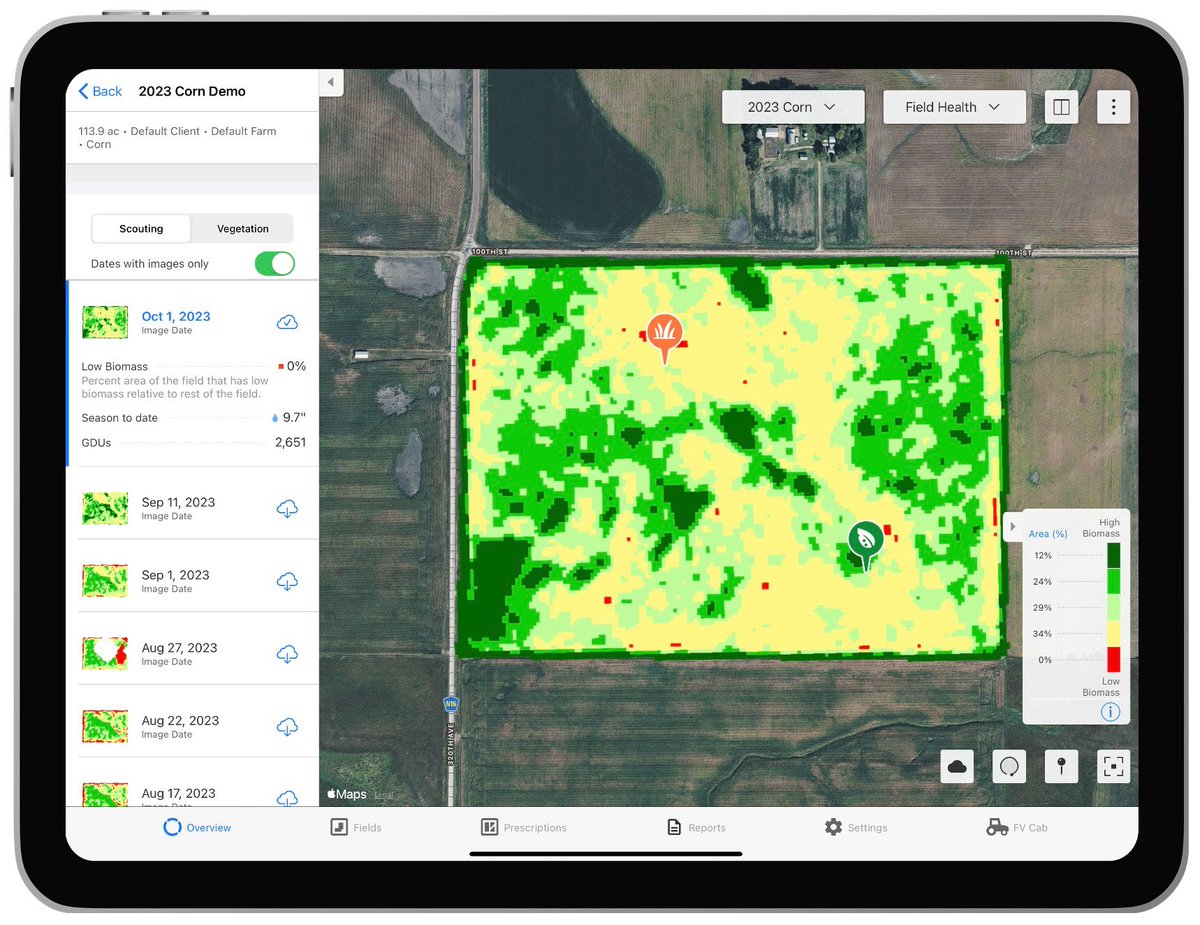 fieldviewhelp's tweet image. Complete Climate FieldView™ Scouting Guide

Details of how to place scouting pins, utilize vegetative or scouting imagery for directed scouting in Climate FieldView™ as well as how to place a scouting pin in Climate FieldView™ Cab app.

support.climate.com/kt#/kA02A00000…