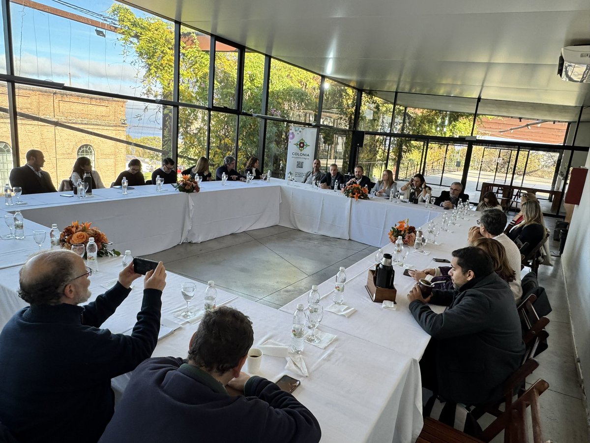 Colonia Encuentro Mágico (@coloniatur) on Twitter photo Con reunión abierta de Directiva de <a href="/CamturUruguay/">CAMTUR Uruguay</a>, comienza Camtur Conecta en Colonia del Sacramento. Participan directores de Turismo de <a href="/regioncentrosur/">DestinoCentroSur</a> y Asociación Turistica de Colonia Con reunión abierta de Directiva de <a href="/CamturUruguay/">CAMTUR Uruguay</a>, comienza Camtur Conecta en Colonia del Sacramento. Participan directores de Turismo de <a href="/regioncentrosur/">DestinoCentroSur</a> y Asociación Turistica de Colonia