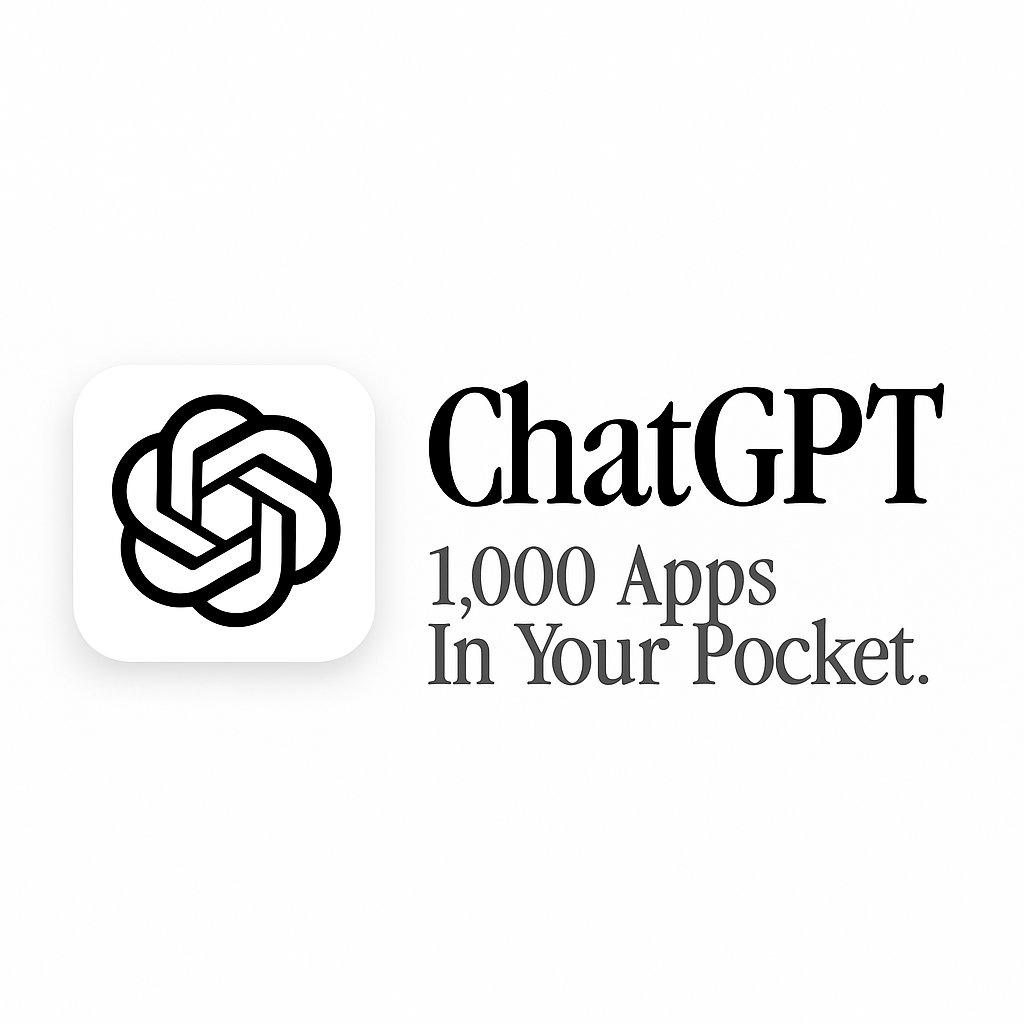 Made this ad for you OpenAI. Feel free to use. ChatGPT has become the everything app.