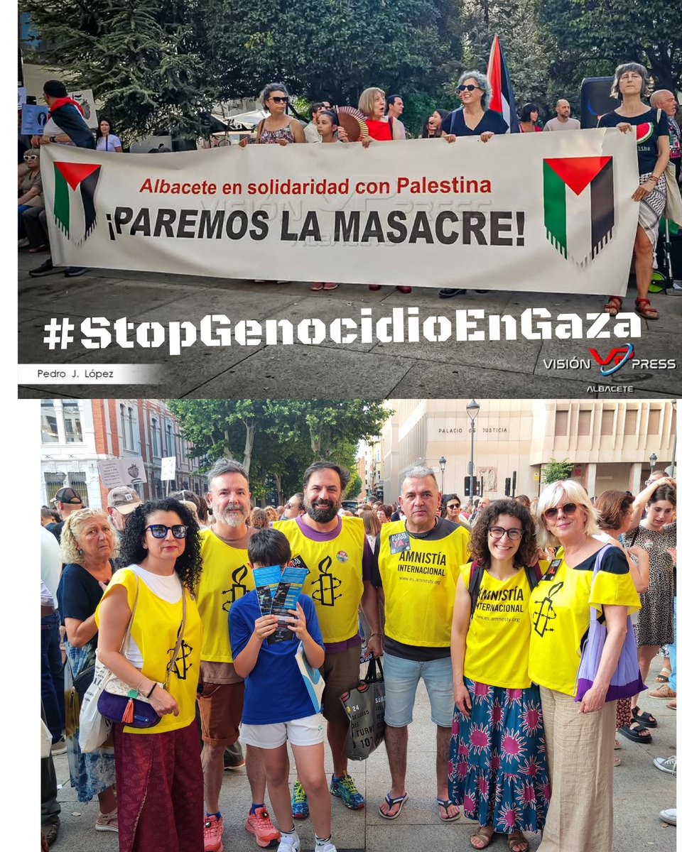 Junto a trece  organizaciones locales nos movilizamos para exigir:
👉El fin inmediato de los ataques contra la población civil
👉Un embargo de armas a Israel
👉El fin del uso del hambre como arma de guerra
#StopGenocidio