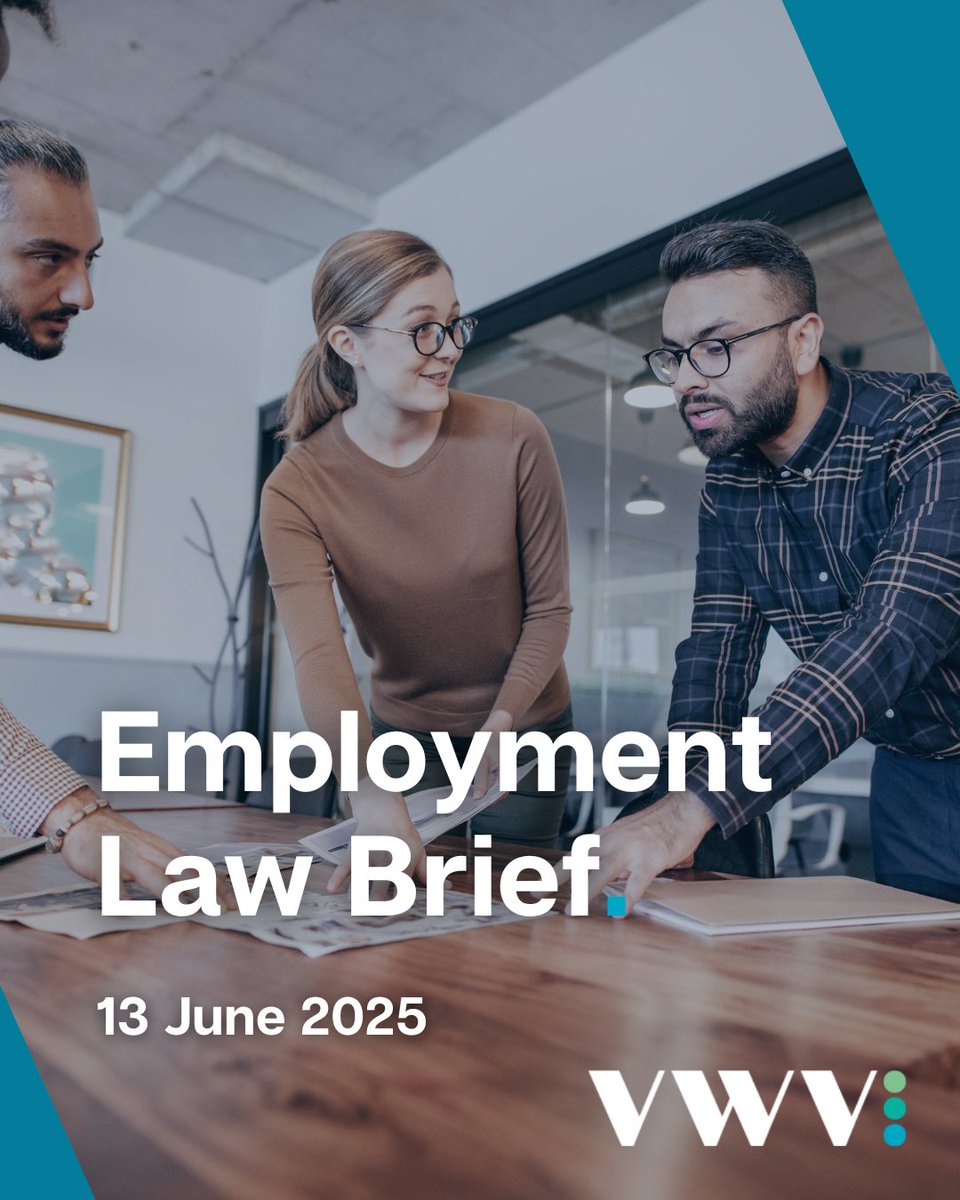 Employment Law Brief 

New rules confirming when NDAs will be void - from October 2025
A Tribunal oversteps in ordering 'gist' disclosure in a national security case 
Tribunal erred in striking out claim for unreasonable conduct 
 lnkd.in/esvs4XNt