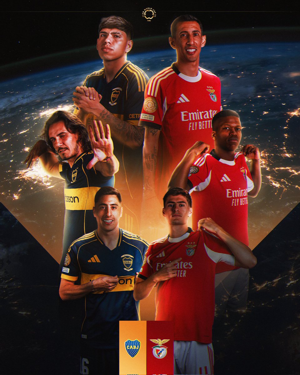 LucasDBC7's tweet photo. Boca JR vs Benfica Fecha 1 del Mundial de Clubes 2025 En Vivo! Desde 17:45 hrs (🇨🇱)
Kick:https://t.co/N8rqkIrshd https://t.co/sQCyyAcAcx