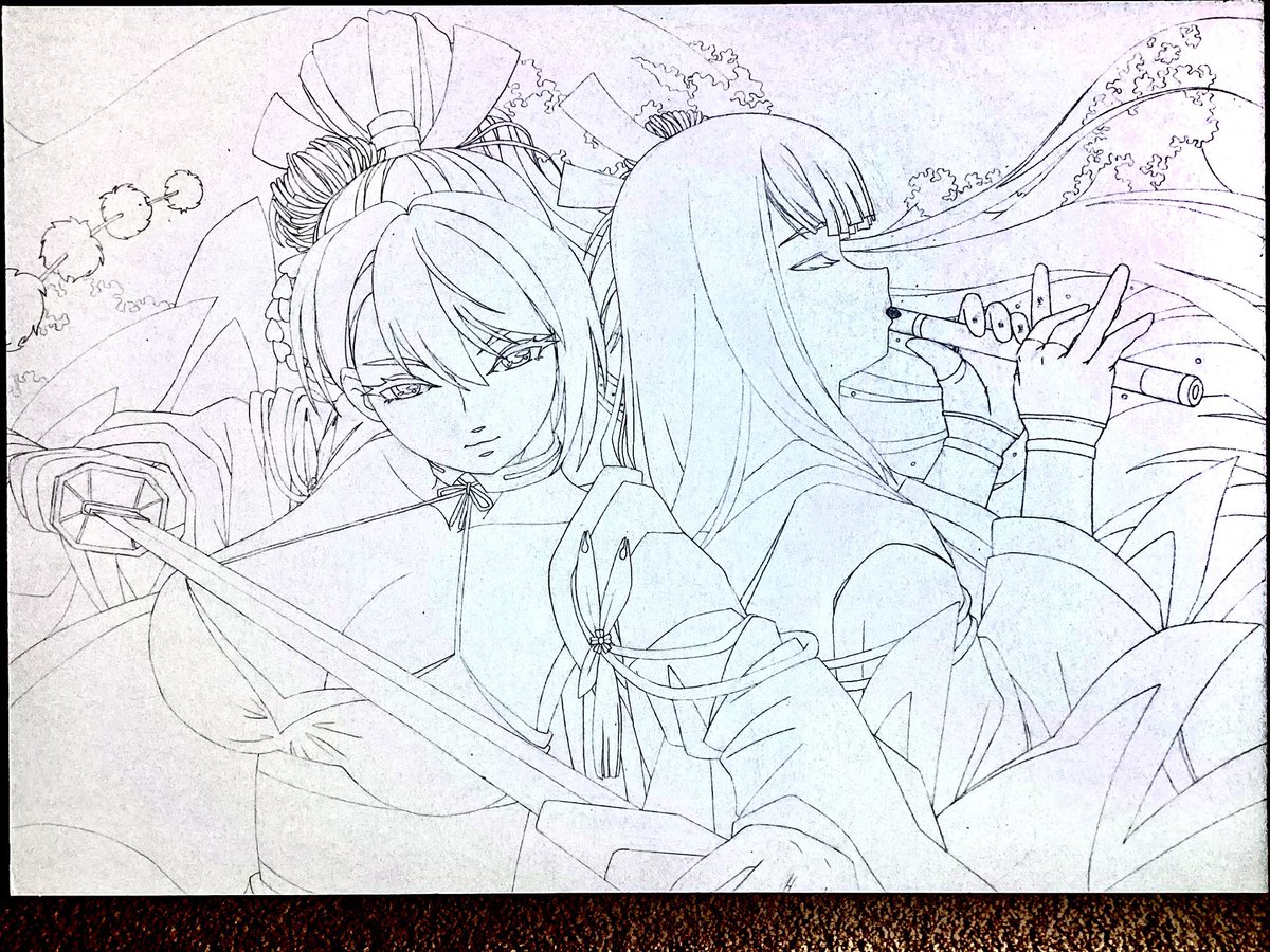 本日、右の翔鶴を修正して、ある程度設定画に近いデザインに変更しました。
(写真は、変更前のもの) 