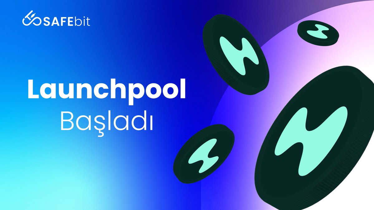 🚀 Yeni Launchpool Başladı! | Hyperliquid ($HYPE)
SAFEbit, potansiyelli projeleri kullanıcılarıyla buluşturmaya devam ediyor.

🌍 Global borsalarda listeli #HYPE şimdi SAFEbit Launchpool’da!

🔹 Minimum katılım: 5 USDT
🔹 Maksimum: sınırsız
⌛ Son katılım tarihi: 20.06.25, 23:59