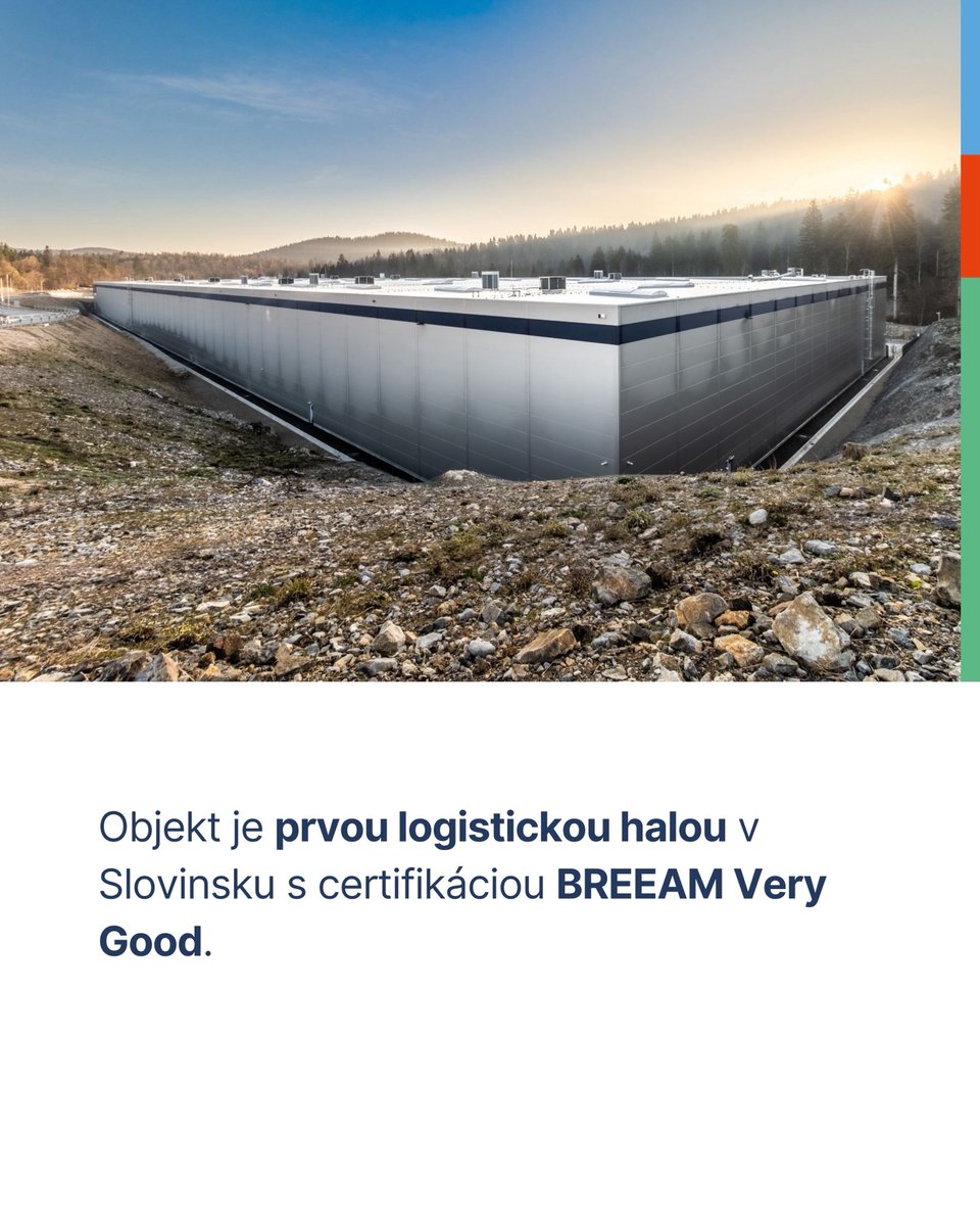 HSFSystem's tweet photo. Skupina HSF System, súčasť #PurposiaGroup, postavila prvú logistickú halu v Slovinsku s certifikáciou BREEAM Very Good. LOGspot Logatec ponúka 26 525 m² skladových plôch a strategickú polohu pri diaľnici A1. 🌱 #HSFSystem #BREEAM #Logistika #Udržateľnosť https://t.co/e4kaeV0iqV