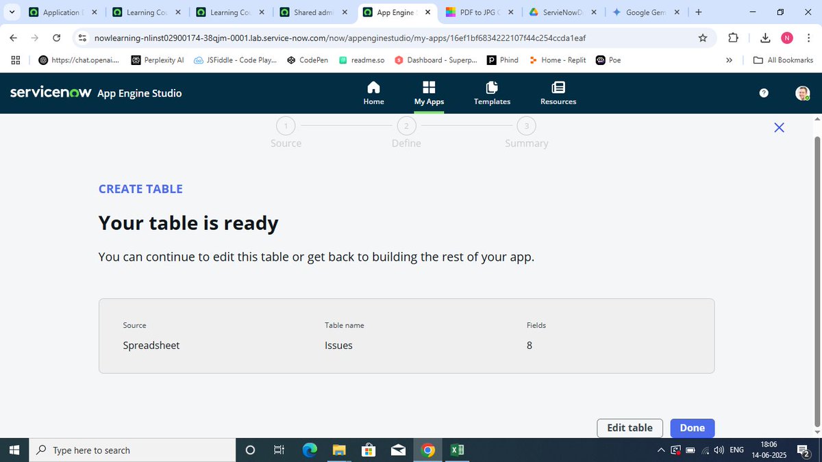 nehash615's tweet photo. Just built a slick table in ServiceNow using Spreadsheet!🚀  

#ServiceNow #automation #Tech4All #developer #AppEngineStudio  #engineersindia https://t.co/C6vZ5lqR7t