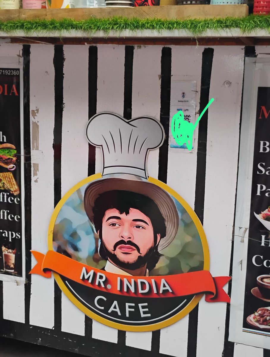 Neelam Singh Sengar, Senior Journalist (@sengarneelam) on Twitter photo सड़क किनारे एक छोटा सा कैफ़े देखा — नाम था Mr. India Cafe
इतने सालों बाद भी अनिल कपूर का जादू और 'मि. इंडिया' की यादें आज भी ज़िंदा हैं।
झक्कास कभी आउट ऑफ ट्रेंड नहीं होता! 😎🎬
<a href="/AnilKapoor/">Anil Kapoor</a> सड़क किनारे एक छोटा सा कैफ़े देखा — नाम था Mr. India Cafe
इतने सालों बाद भी अनिल कपूर का जादू और 'मि. इंडिया' की यादें आज भी ज़िंदा हैं।
झक्कास कभी आउट ऑफ ट्रेंड नहीं होता! 😎🎬
<a href="/AnilKapoor/">Anil Kapoor</a>