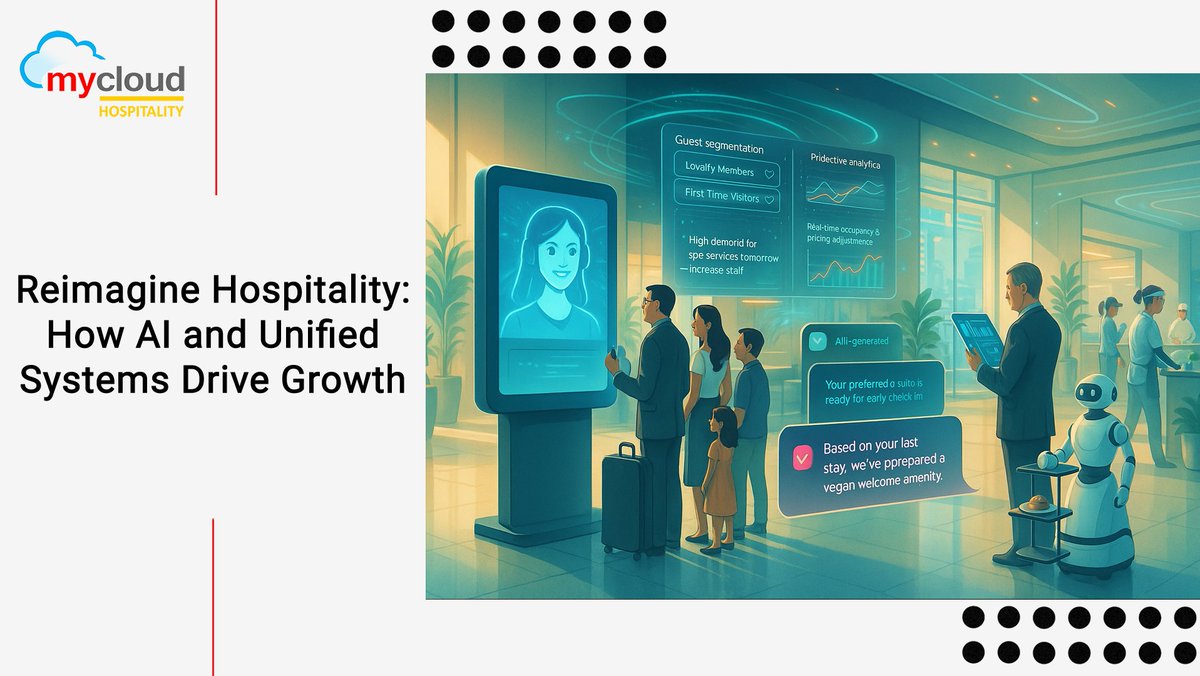 🤖 AI won’t boost your hotel if your systems don’t speak to each other.

📊 62% of independent hotels in India still use disconnected tools—hurting guest experience &amp; revenue.

The fix? A unified platform know-how - linkedin.com/pulse/reimagin…

#HotelTech #mycloudPMS #AIinHospitality