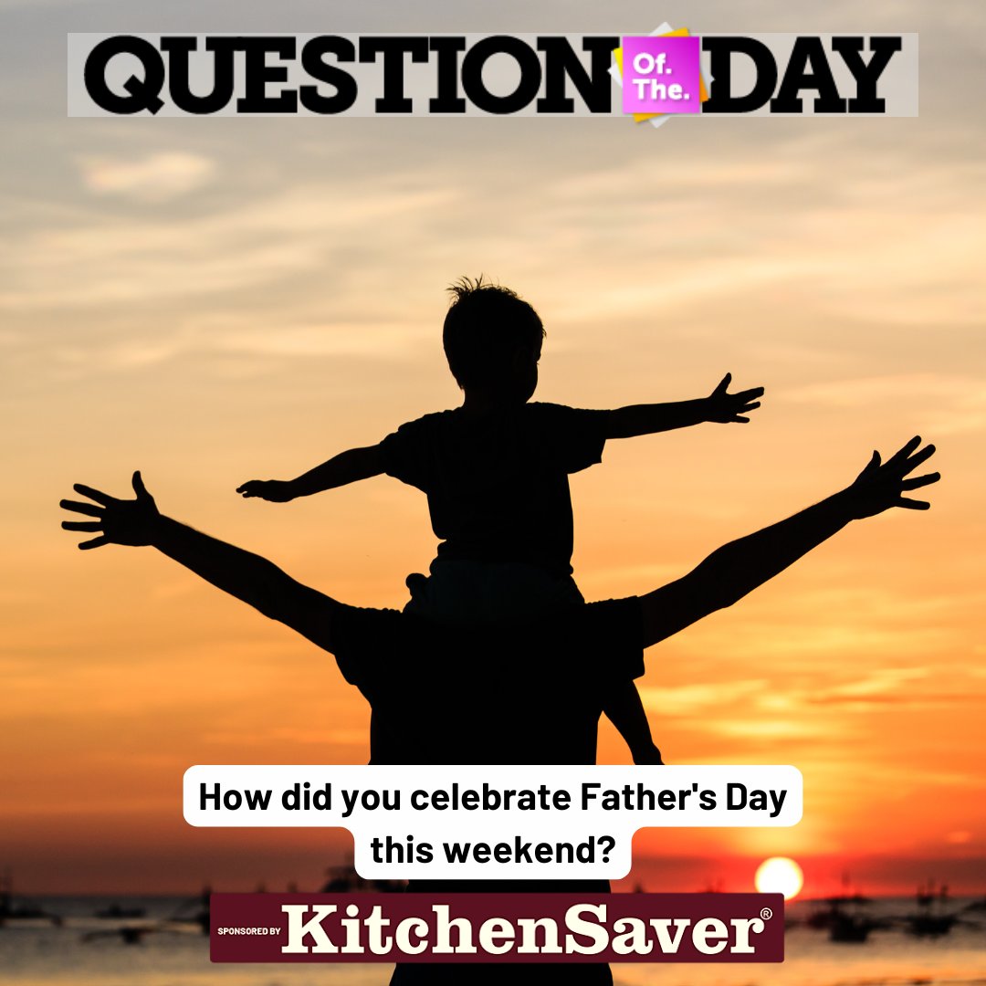 QUESTION OF THE DAY: How did you celebrate Father's Day this weekend?

Comment your answer below!!