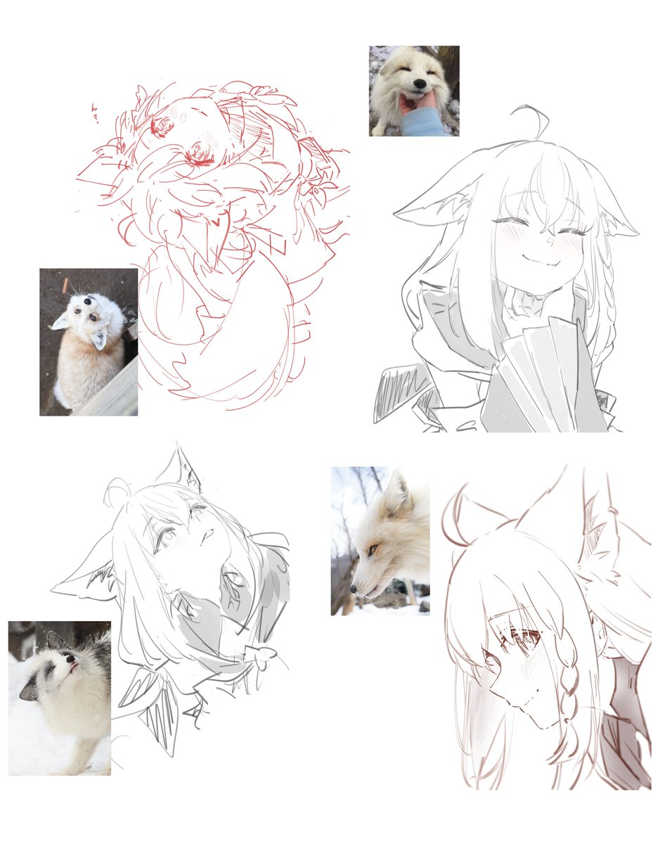 キツネ 