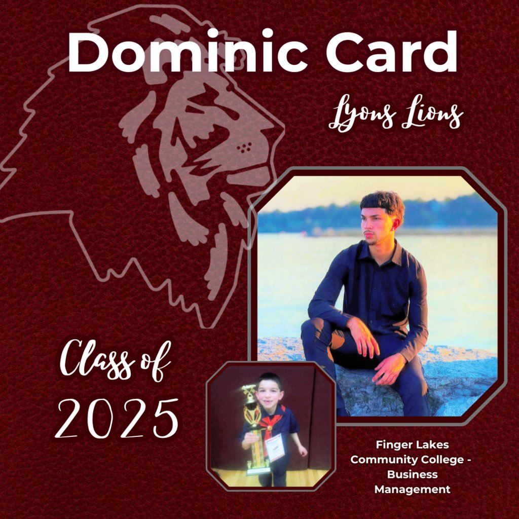 Senior Spotlight! We are celebrating the milestones of the Class of 2025 and are excited for their journey ahead! 

#LYPride #LeadLikeALion #TheRoarContinues #Classof2025 #SeniorSpotlight