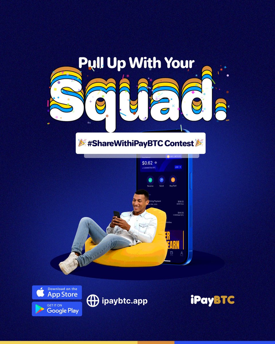 The #ShareWithiPayBTC contest has finally come to an end! I want to extend a huge thank you to the amazing iPayBTC community, you're incredible! 🙌 

All participants gave it their best shot, and thank you to our supporters, that's the power of community! 🙏

Congratulations 👏🎉
