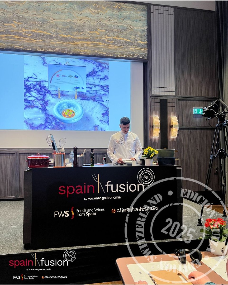 madrid fusion (@madridfusion) on Twitter photo #spainfusion
"Álvaro Salazar ensalza los vegetales y productos humildes del Mediterráneo en Spain Fusion Zúrich"
#zurich #spain #spainfoodnation <a href="/FoodWineSpain/">FoodWineSpain</a> #spainfusion
"Álvaro Salazar ensalza los vegetales y productos humildes del Mediterráneo en Spain Fusion Zúrich"
#zurich #spain #spainfoodnation <a href="/FoodWineSpain/">FoodWineSpain</a>