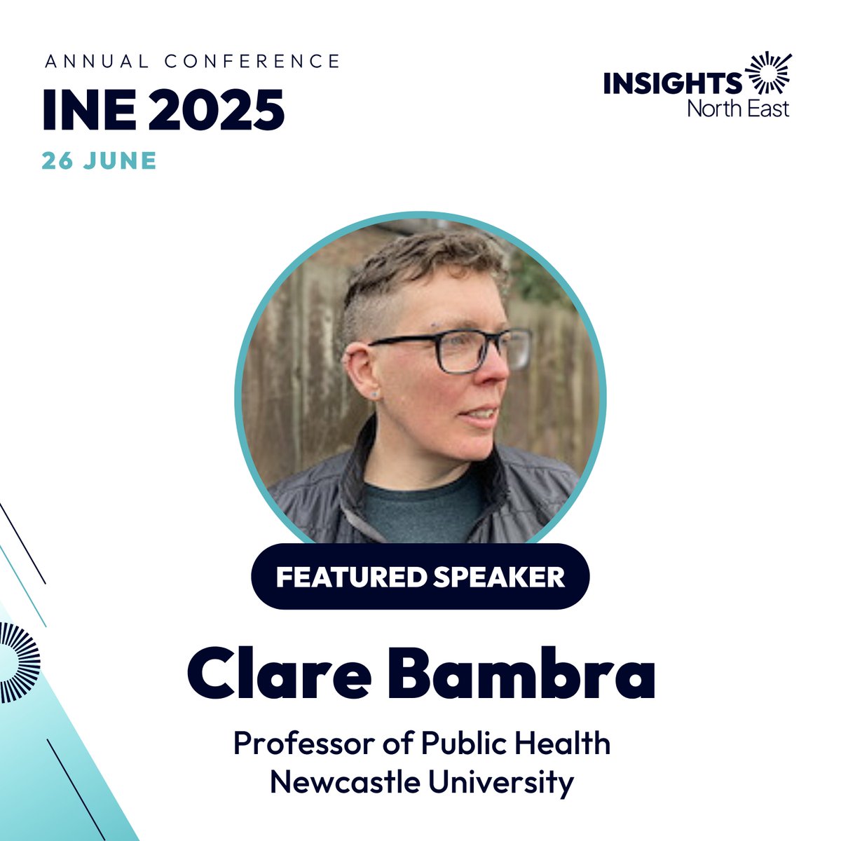 Insights North East (@insights_ne) on Twitter photo 🚨INE's annual conference is right around the corner! Joining our academic panel, 'Changing direction: sharing knowledge and expertise to forge a new path', is @profbambra, Professor of Public Health at <a href="/UniofNewcastle/">Newcastle University</a>
📖View the programme and register➡️lnkd.in/e9PRkVxw 🚨INE's annual conference is right around the corner! Joining our academic panel, 'Changing direction: sharing knowledge and expertise to forge a new path', is @profbambra, Professor of Public Health at <a href="/UniofNewcastle/">Newcastle University</a>
📖View the programme and register➡️lnkd.in/e9PRkVxw