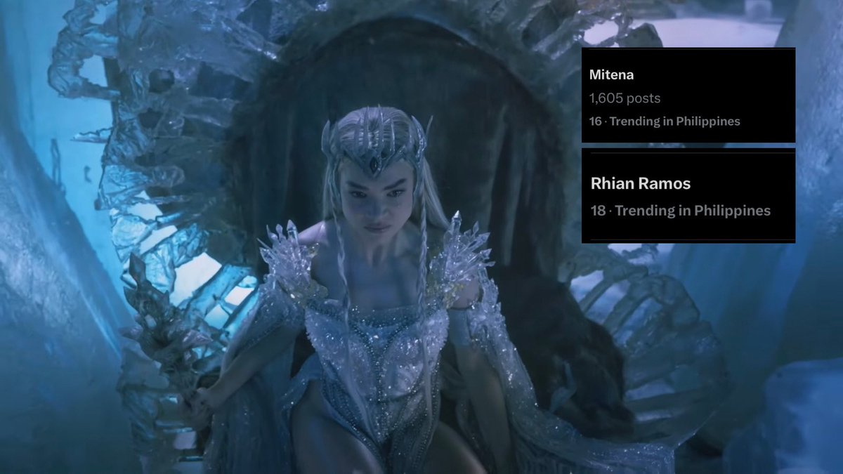 Rhian Ramos as Mitena is one of the most exciting reasons to catch this show!

From Royal Blood to Pulang Araw to Sang’gre, grabe yung range at acting prowess! Nadagdagan na naman ang portfolio niya. Such a prolific and sought-after actress!

#SanggreWorldPremiere #Sanggre