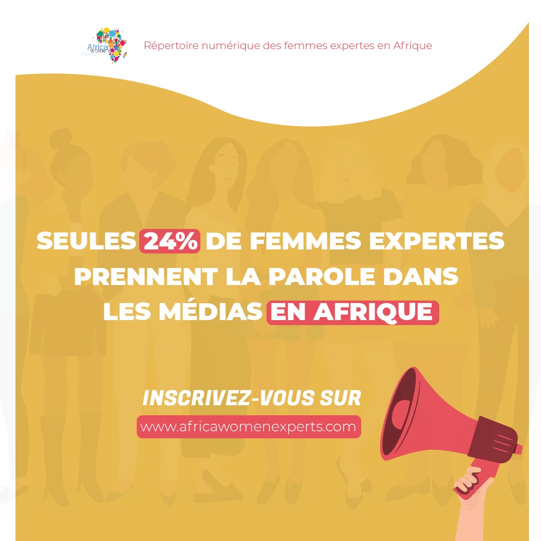 📢 APPEL À INSCRIPTION 📢
Nous cherchons à enrichir notre réseau d'expertes en accueillant des profils variés dans divers domaines.
Rejoignez-nous dès maintenant sur africawomenexperts.com et boostez votre visibilité !
#visibilité #medias #femmes #Afrique