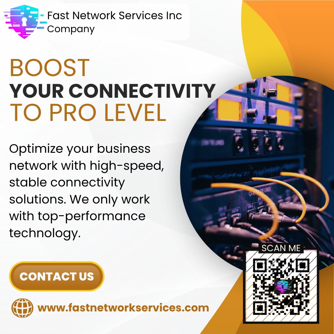 fnservicesinc's tweet image. #BusinessNetworks #PremiumConnectivity #FastNetworkServices